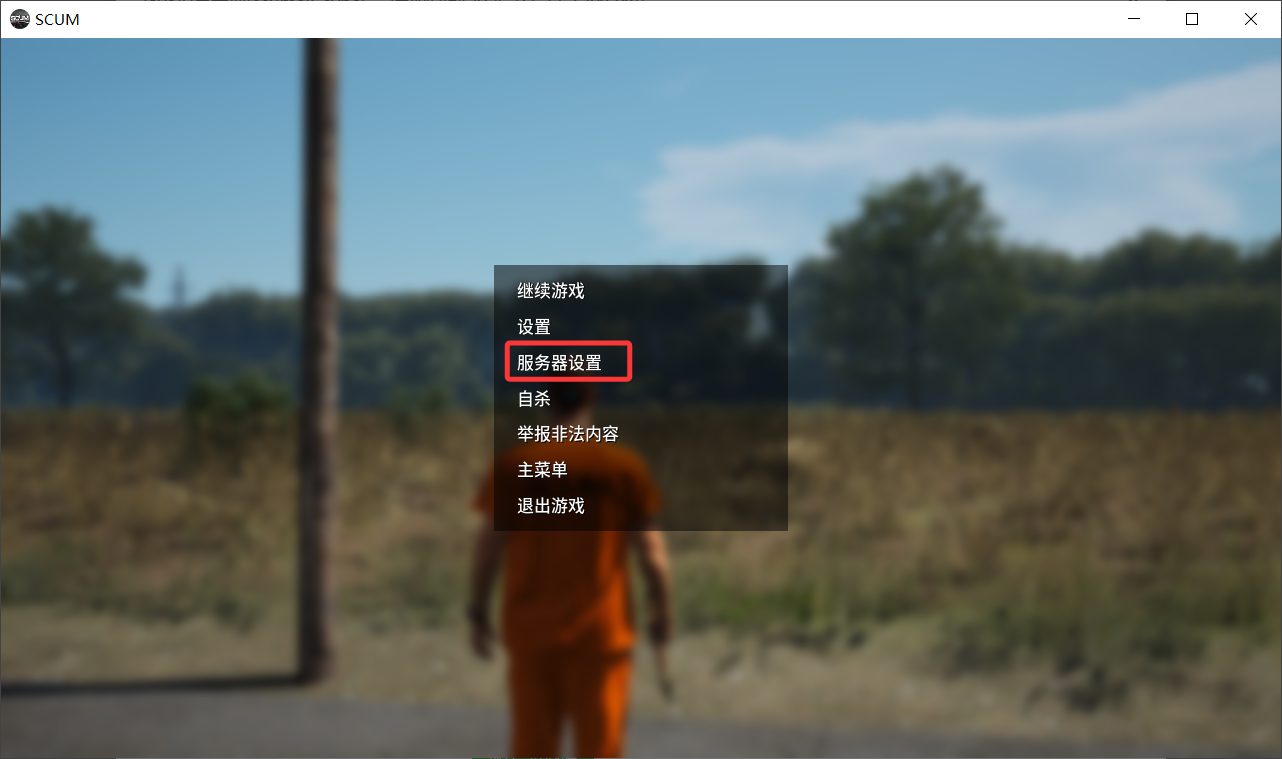 服务器设置